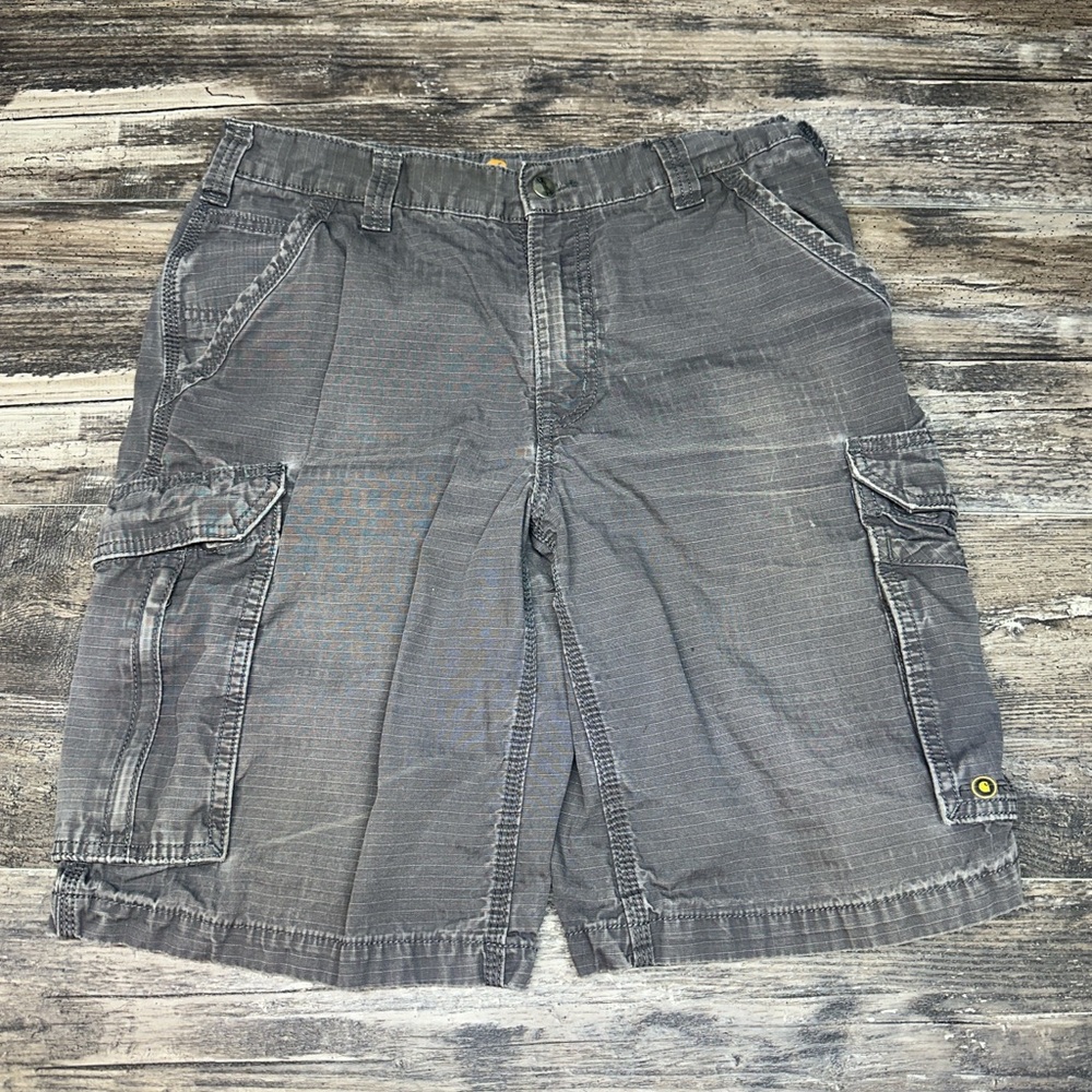 Carhartt Force Ripstop Cargo Shorts Gray Relaxed Fit Mens 33
